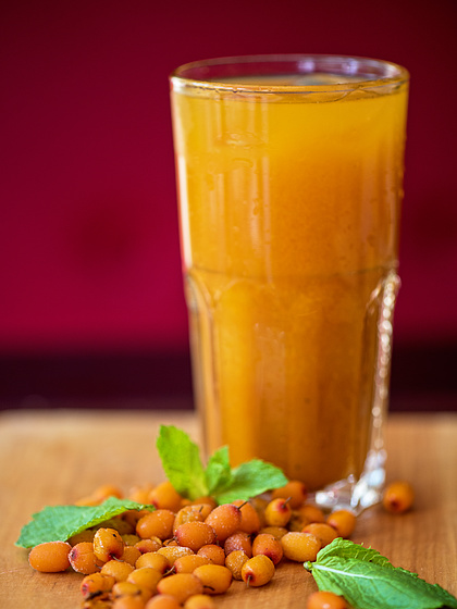 沙棘果汁 健康美味的即飲型無酒精飲料